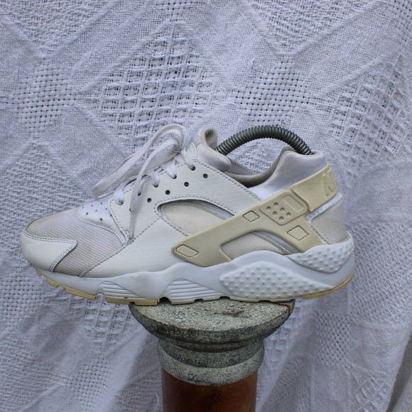 Nike Air Huarache pure platnium 6.5y 8w 2016 654275-110 - Picture 3 of 10